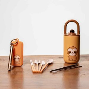 Kit Alimentação Preguicinha Caramelo