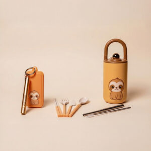 Kit Alimentação Preguicinha Caramelo
