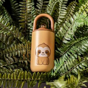 Garrafinha Preguicinha Caramelo com Alça