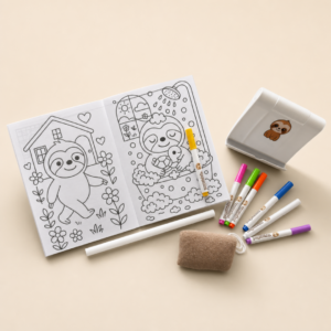 Kit Pintura Preguicinha Neon